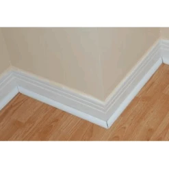 Profilé Quart De Rond En PVC Blanc - 12 X 12 Mm - Longueur 2.6 Mètres CQFD 2032-04