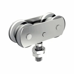 Monture Pivotante Mantion Avec 2 Galets Acier M10 Capacité 20 Kg 0633A - Lot De 2