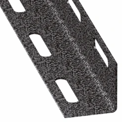 Cornière égale Perforée - Acier Profilé à Froid - Gris Martelé - 27 X 27 Mm - Longueur 2 M CQFD 2001-61593