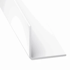 Cornière D'angle PVC Blanche - 7 X 7 Mm - Longueur 1 Mètre CQFD 2002-68520