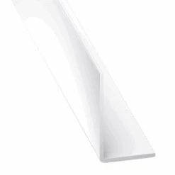 Cornière D'angle Inégale PVC Blanche - 10 X 20 Mm - Longueur 1 Mètre CQFD 2002-68710