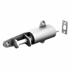 Verrou De Volet Métal Nickelé Brossé Avec Gâche : Mantion 1313