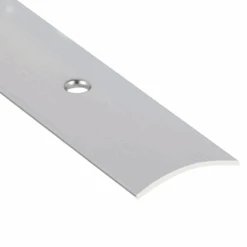 Seuil De Porte Demi-bombé Percé à Visser Largeur 30 Mm Longueur 0.93 M - Inox - Avec Fixations Romus 301003