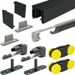 Ensemble Mantion SAF-Slim Noir 21 à 60 Kg Avec M66S Et Rail De 200 Cm