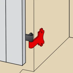 Gond à Visser Sans Axe Tableau Torbel Blanc Gond 14 Mm Longueur 118 Mm