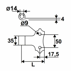 Gond Sur Tableau Torbel En Acier Zingué Blanc Diamètre 14 Mm 5 Gond Sur Tableau Torbel En Acier Zingué Blanc Diamètre 14 Mm -Pas Cher Corner Métal Soldes Magasin tableau