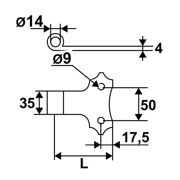 Gond Sur Tableau Torbel En Acier Zingué Blanc Diamètre 14 Mm 3 Gond Sur Tableau Torbel En Acier Zingué Blanc Diamètre 14 Mm – Image 3