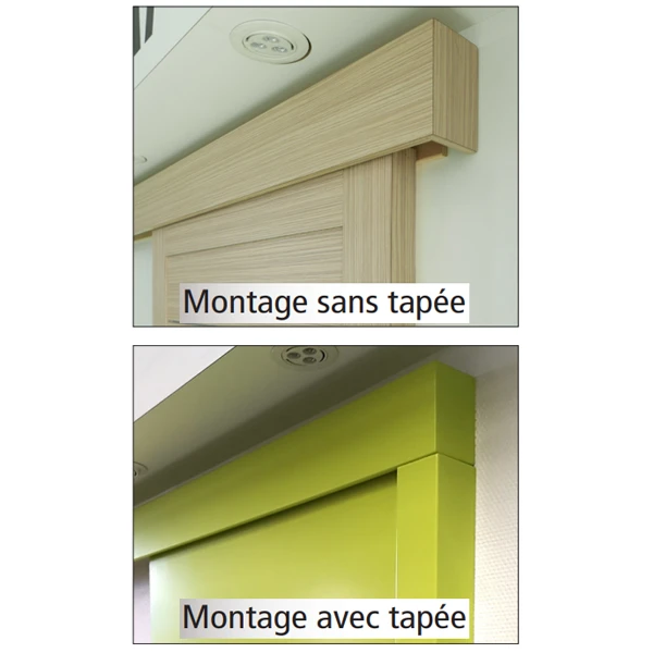Tapée Avec âme Et Habillage Mantion SAF-CLIP-TM Porte Coulissante En Bois - 2200 Mm 3 Tapée Avec âme Et Habillage Mantion SAF-CLIP-TM Porte Coulissante En Bois - 2200 Mm – Image 3